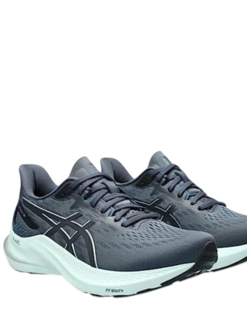 Asics Women's Navy Mint GT-2000 12 Mesh Low-Top Athletic Running Shoes Size 8.5